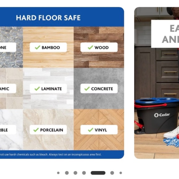 O-Cedar RinseClean Spin Mop & Bucket System - Picture 4 of 5